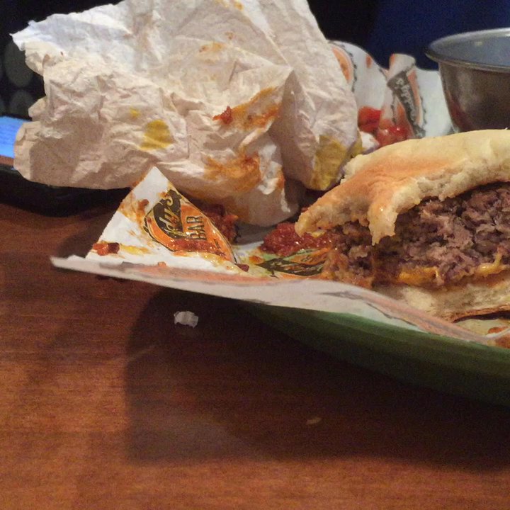 Bad Daddy's Burger Bar - That didn't take long!! This burger didn't make it. Bad Daddy's never fails to impress! - Burgers Near Me - Winston-Salem, North Carolina