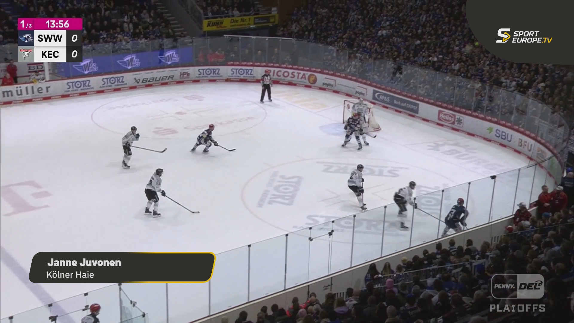 DEL Playoff Quarterfinals: Janne Juvonen (vs Schwenninger Wild Wings)