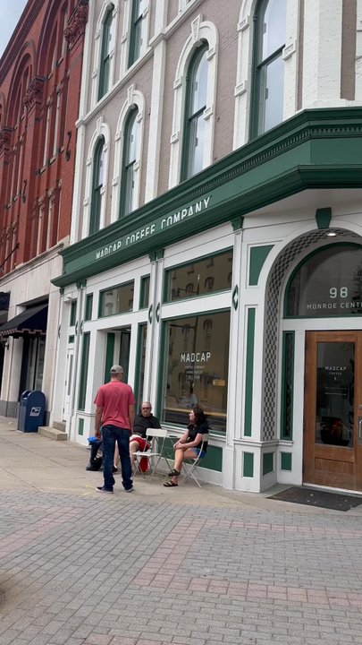 Madcap Coffee - The outside of the coffee shop - Coffee & Tea Near Me - Grand Rapids, Michigan