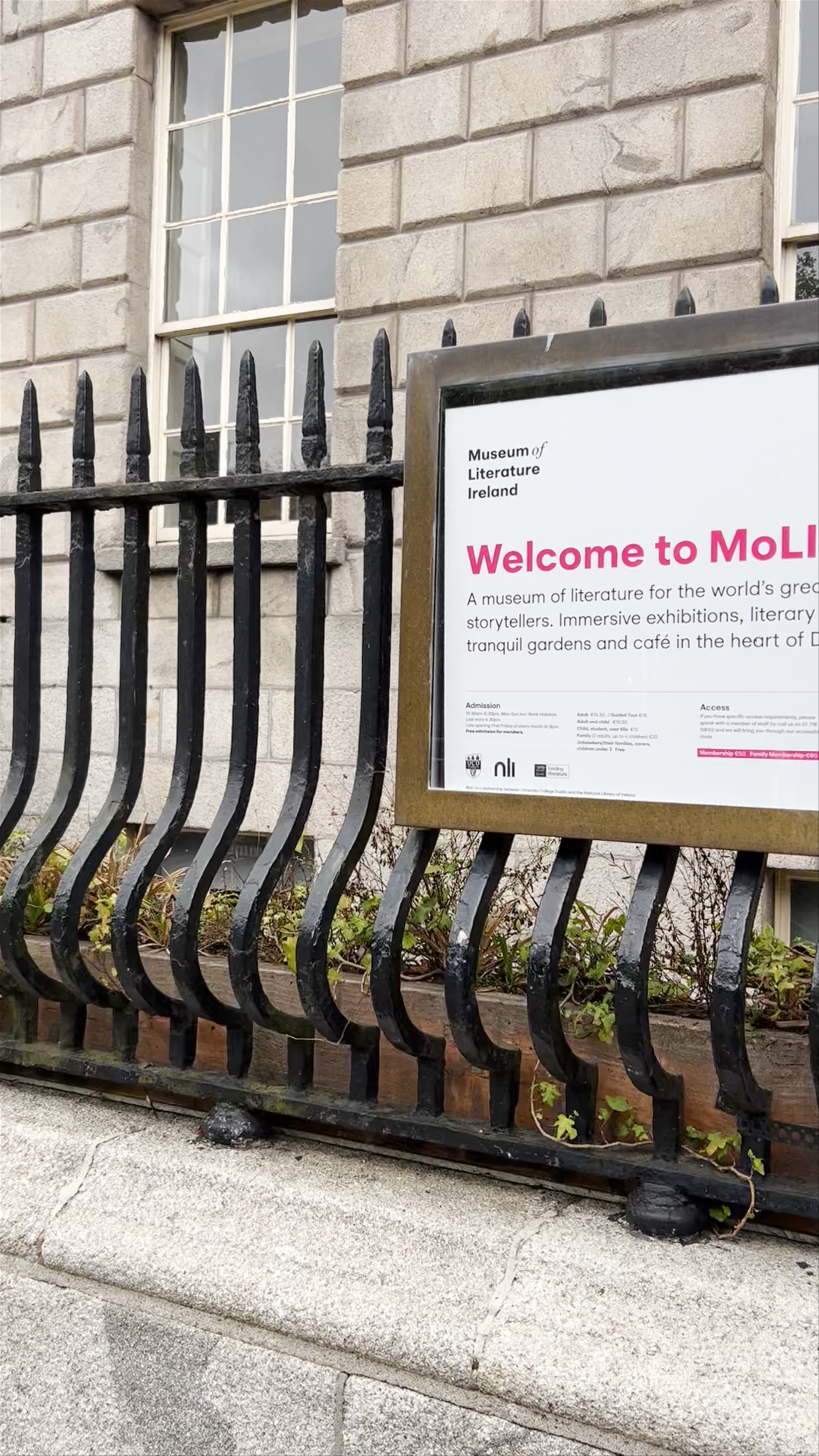 Museum of Literature Ireland (MoLI) - A Literary Gem in Dublin