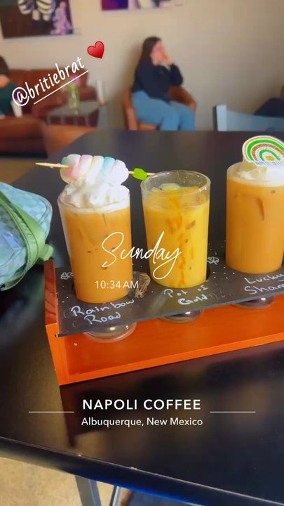 Napoli Coffee - March flight - Coffee & Tea Near Me - Albuquerque, New Mexico