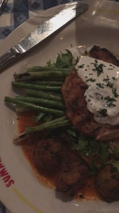 Summer Shack - Boston - Salmon entree - Seafood Near Me - Boston, Massachusetts