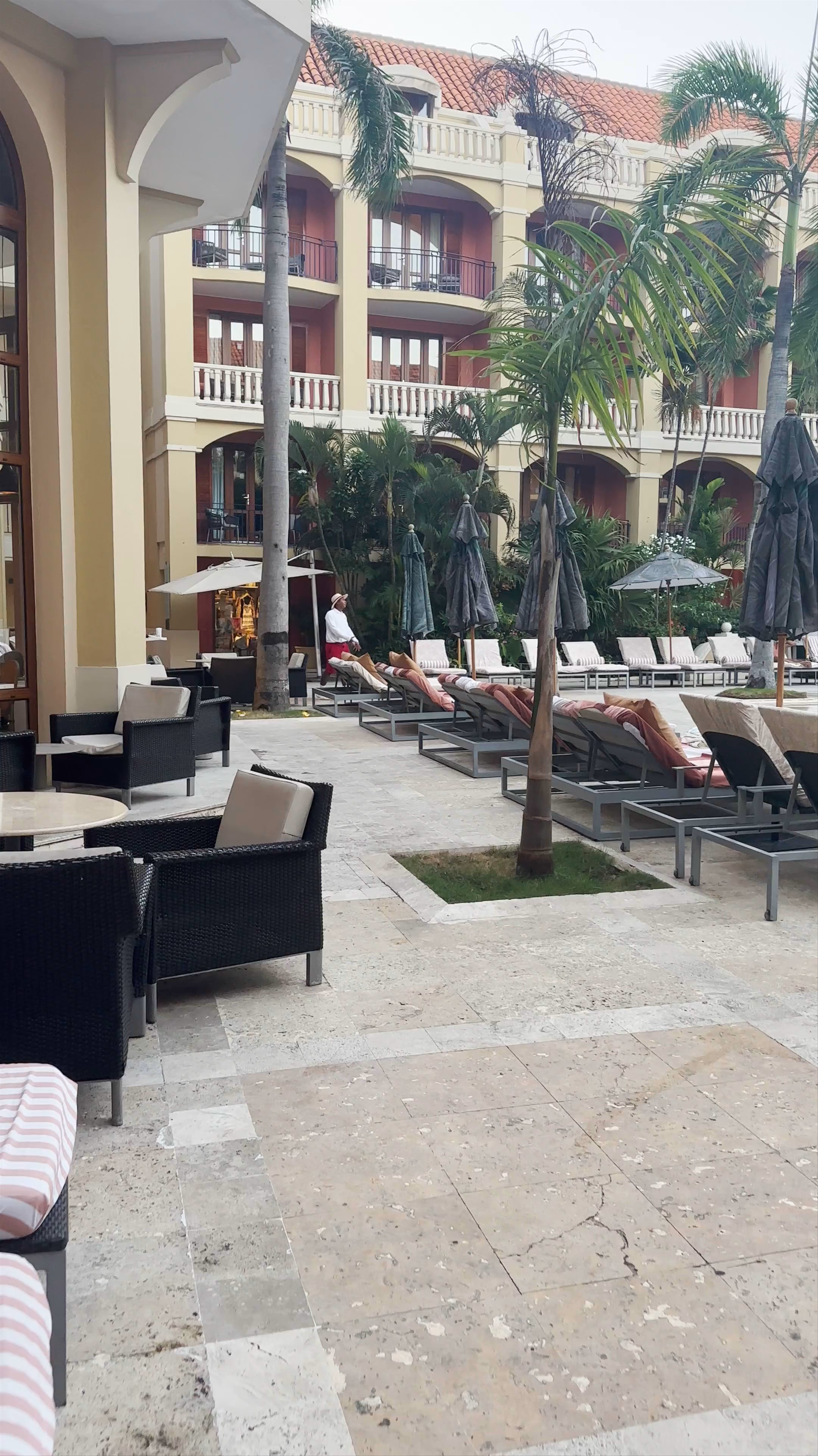 Luxury Poolside Relaxation at Sofitel Legend Santa Clara Cartagena