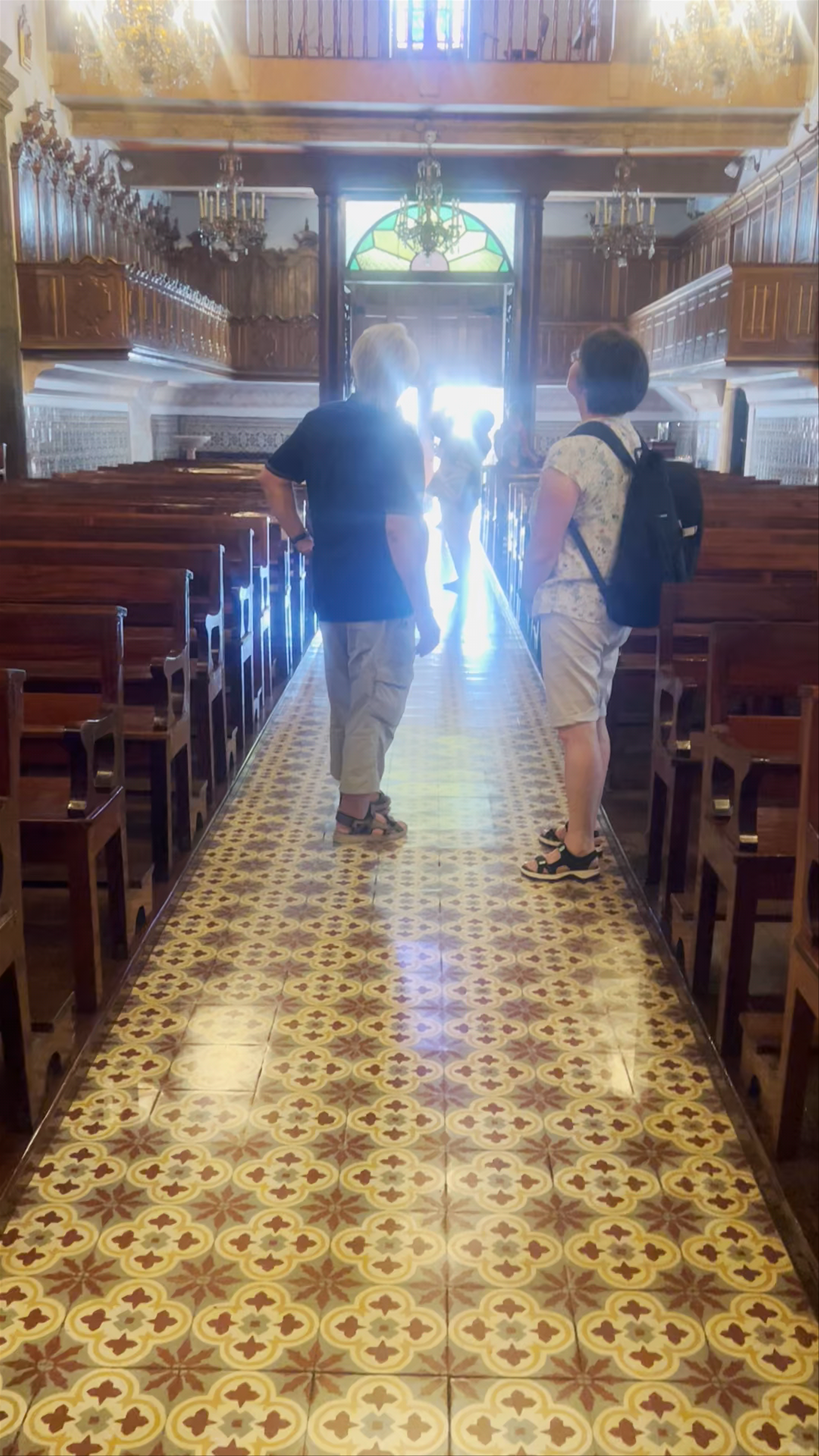 Interior of Igreja Matriz de São Sebastião in Câmara de Lobos, Madeira