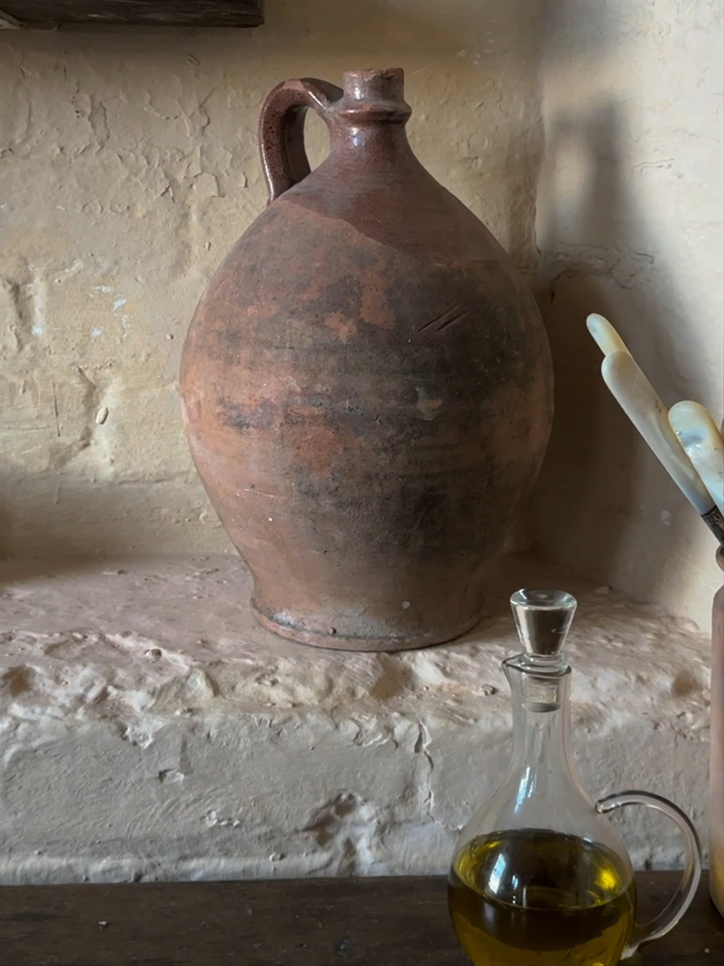 Pinch Neck Terracotta Jug