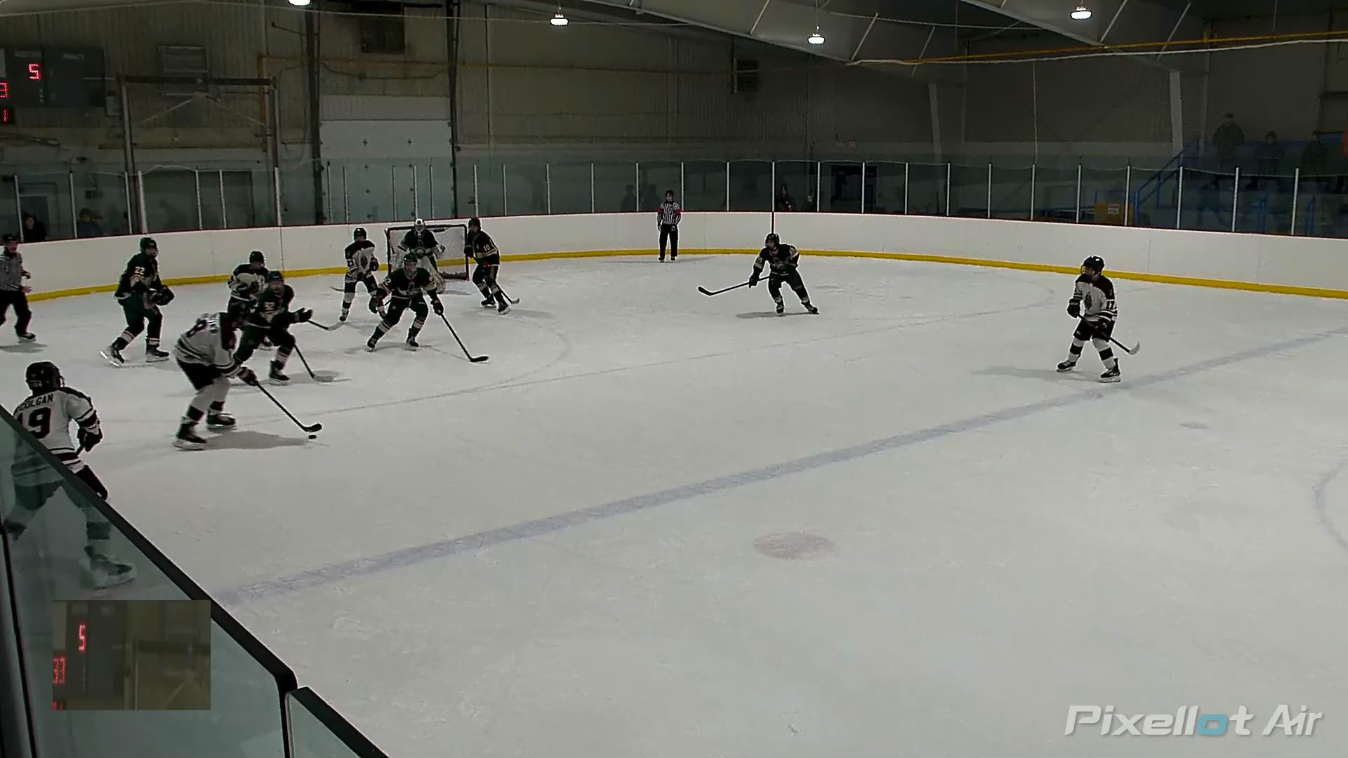 #19 White - Braeden McColgan's Point Shot Goal vs Wild | Ottawa Valley Titans U15 AAA