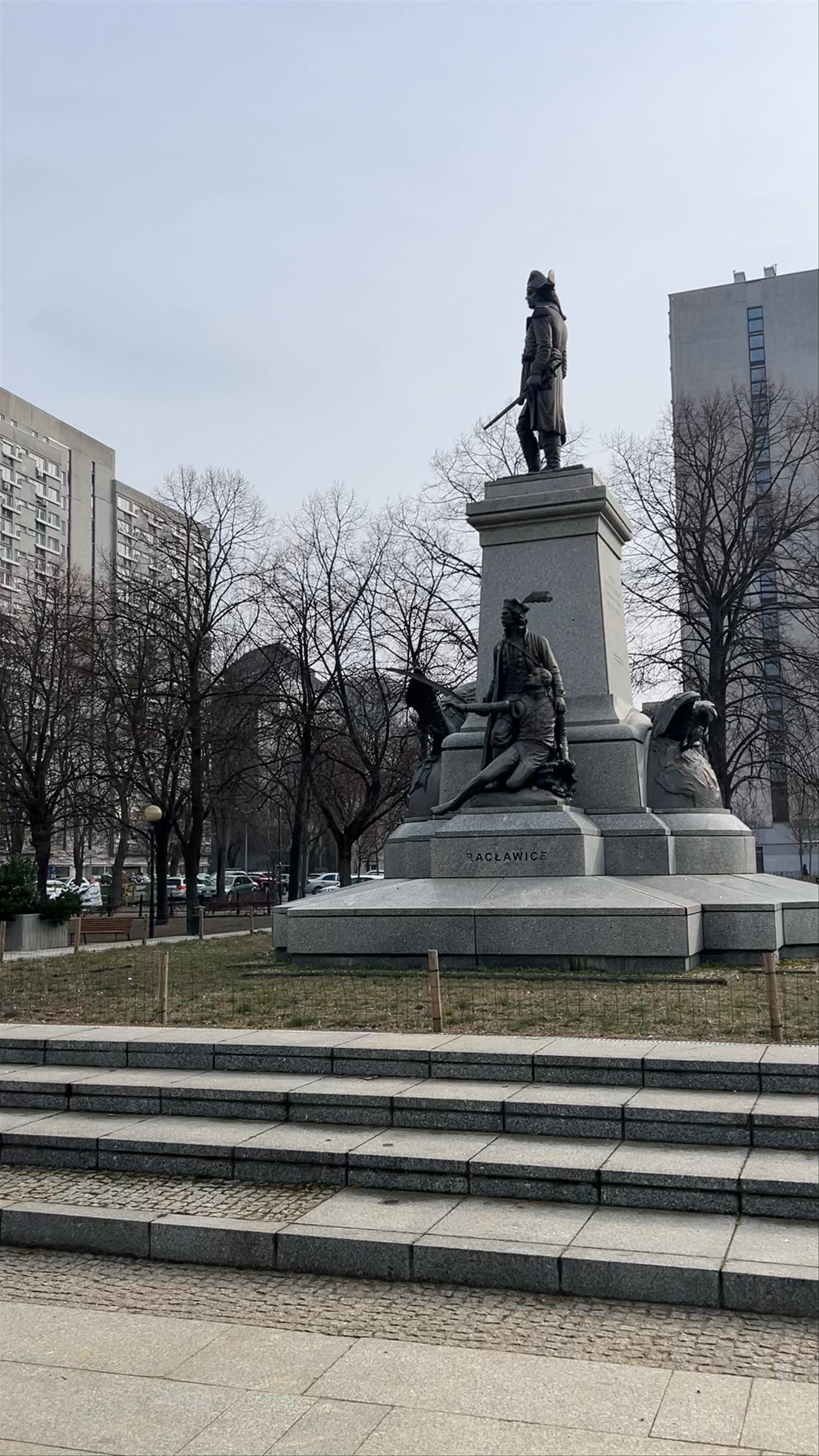 Tadeusz Kościuszko Monument, Iron-Gate Square, Warsaw