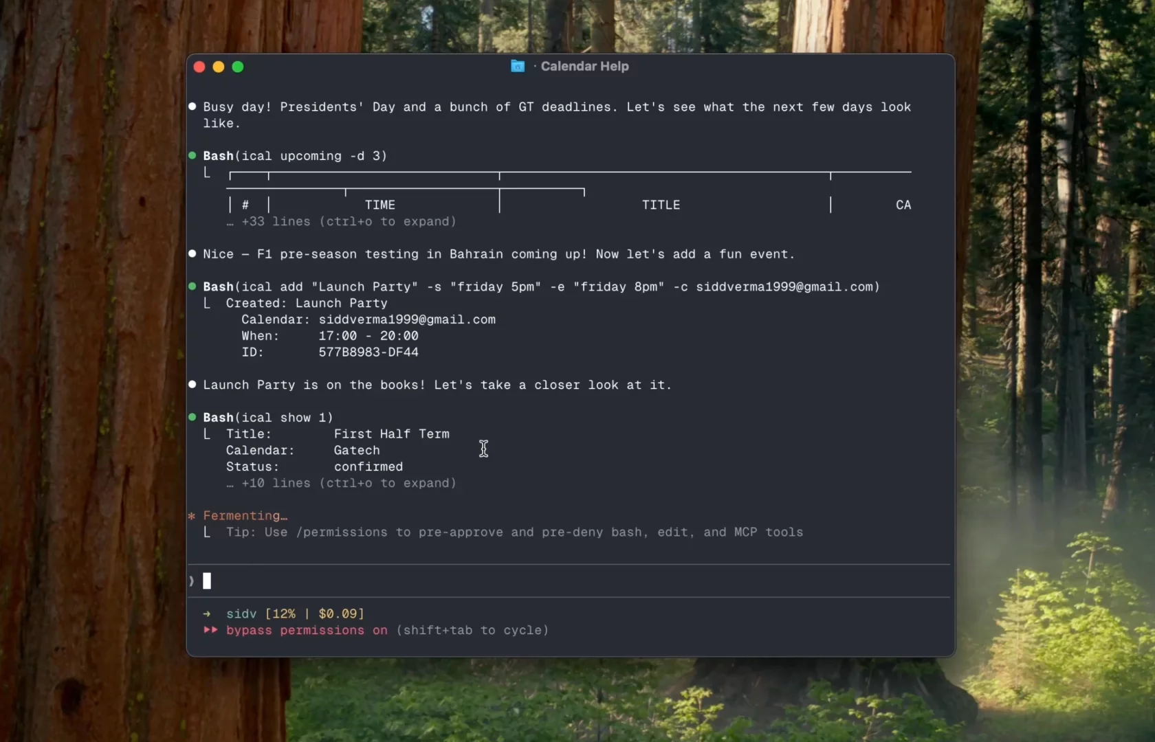 ical - AI ready CLI for Apple Calendar image 1