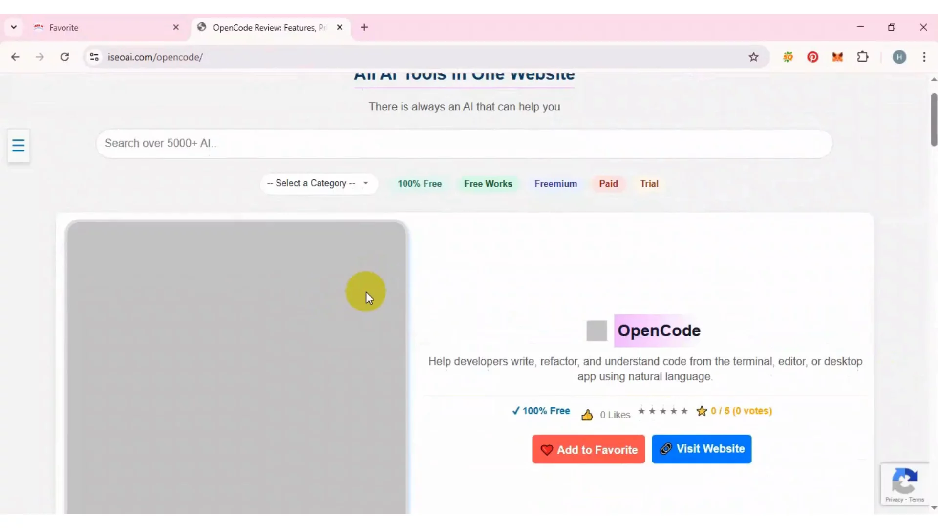iSEO AI – Free AI Tools Directory image 1