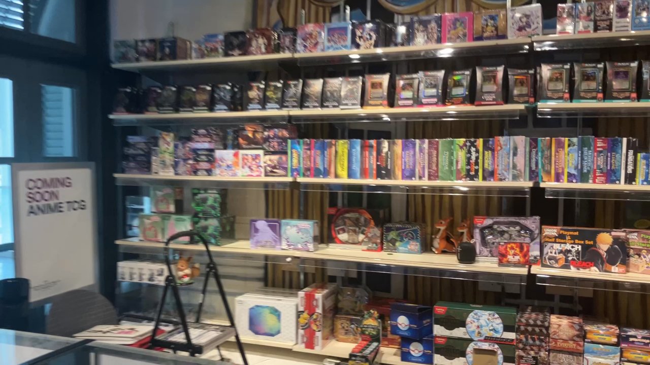 Anime TCG - Layout of the front of the store - Tabletop Games Near Me - Arlington, Virginia
