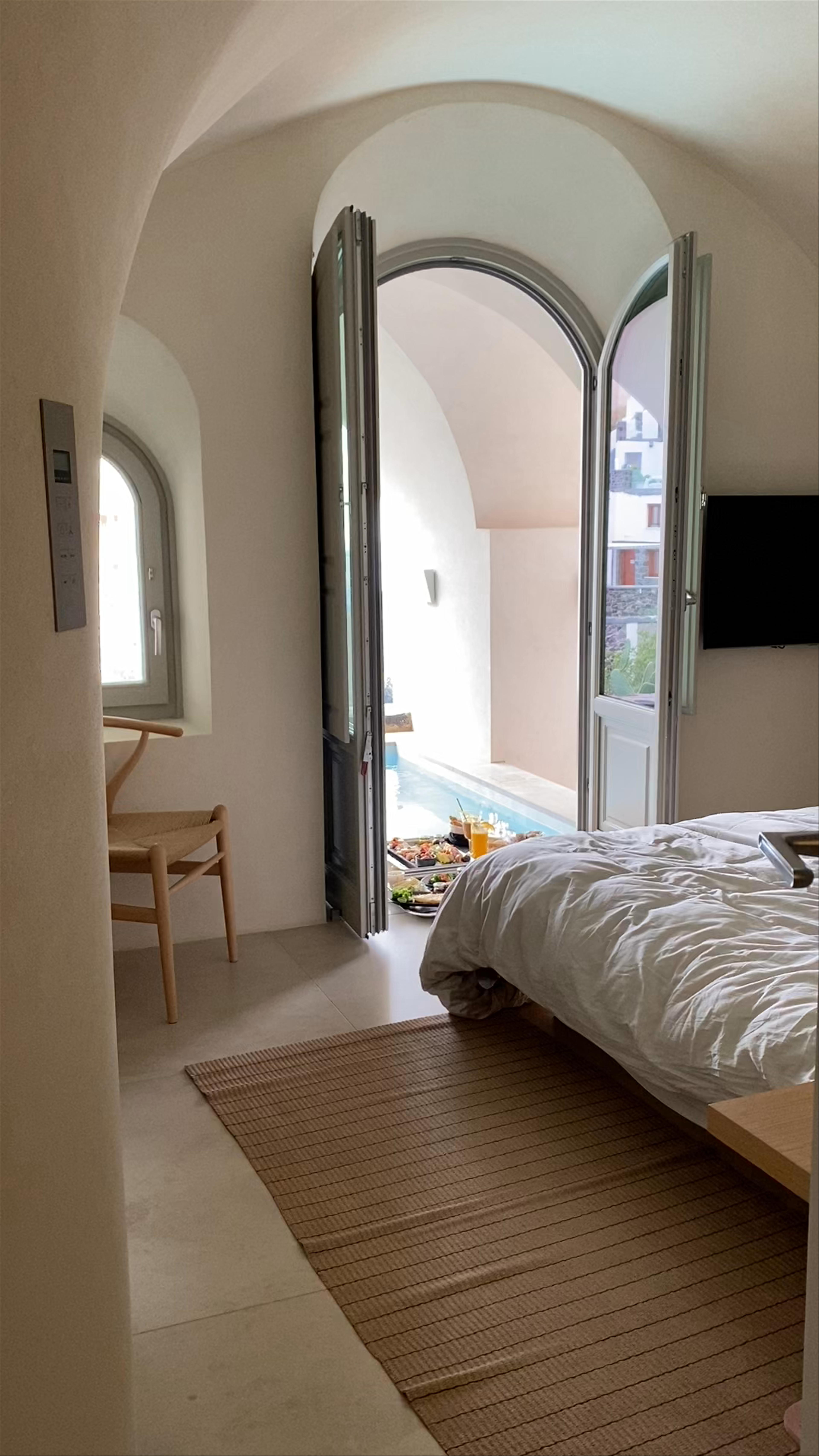 Luxury Villa Stay with Private Pool and Stunning Santorini Views