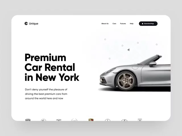 Premium Car Rental Website Designed &amp; Built in Framer 🚘A modern, high-end car rental experience designed to make every journey feel effortless from the first click.This Framer website combines luxury visual design, smooth interactions, intuitive booking flows, and responsive layouts to help customers discover vehicles, compare options, and reserve their perfect ride with confidence.✨ What’s included: • Premium vehicle showcase &amp; filtering • Smooth booking experience • Luxury-focused UI/UX • Responsive design for every device • Interactive animations &amp; transitions • Clear pricing and vehicle details • Trust-building reviews &amp; testimonials • Strategic calls-to-action • Fast, modern Framer development • SEO-friendly structureBuilt for car rental companies, luxury vehicle brands, exotic car rentals, dealerships, and mobility startups that want more than a basic rental website.Designed to look premium. Built to convert. Powered by Framer.