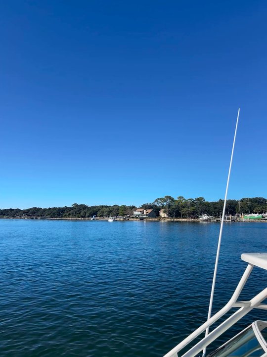 Sunset Grille - View from the dock - Seafood Near Me - Pensacola, Florida
