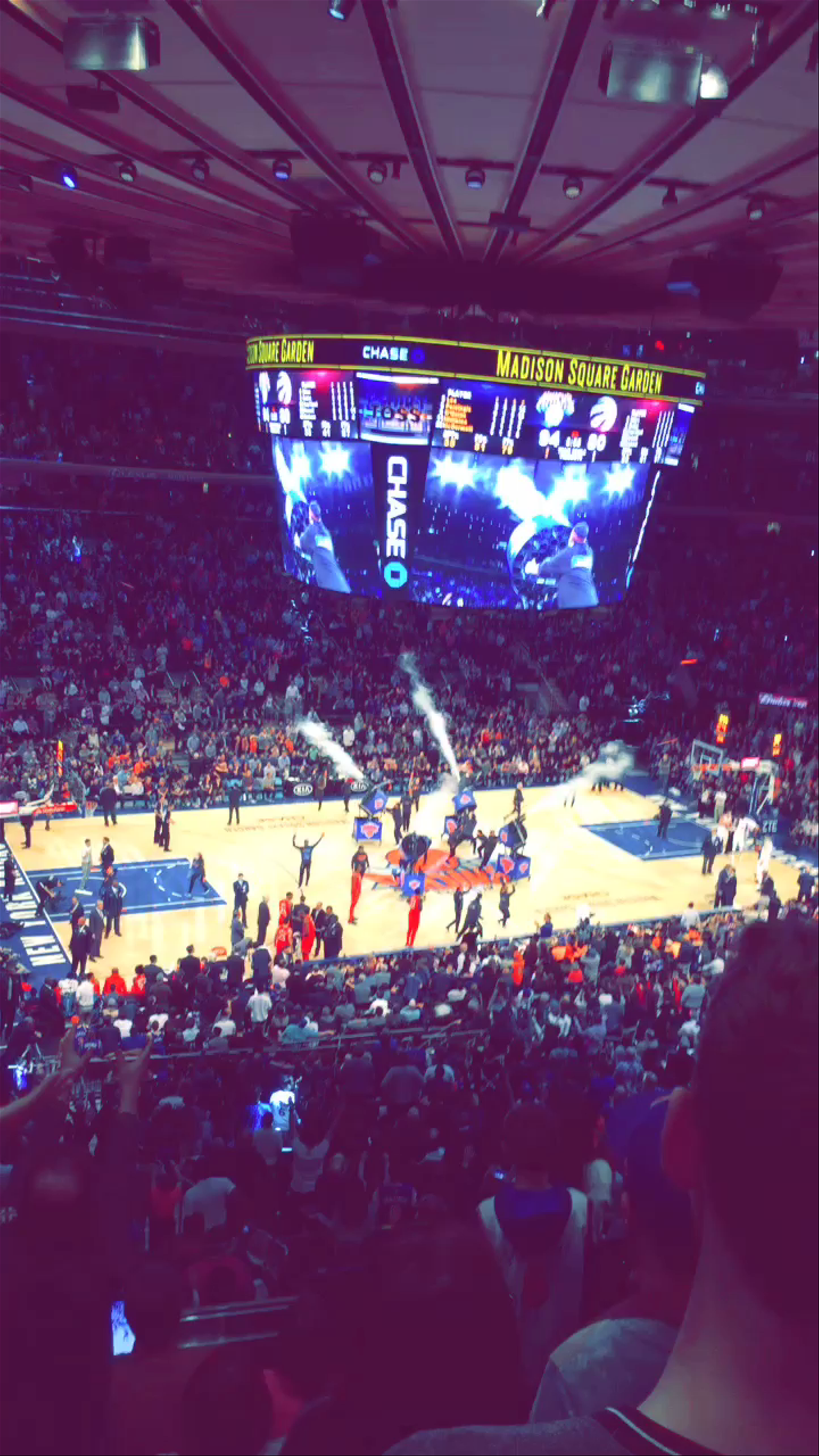 Madison Square Garden: Immersive Basketball Game Experience in New York City