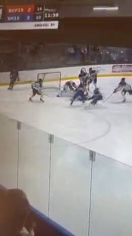 States: Gavin Springer's Game-Winning Goal for Buffalo Jr. Sabres 15U AAA