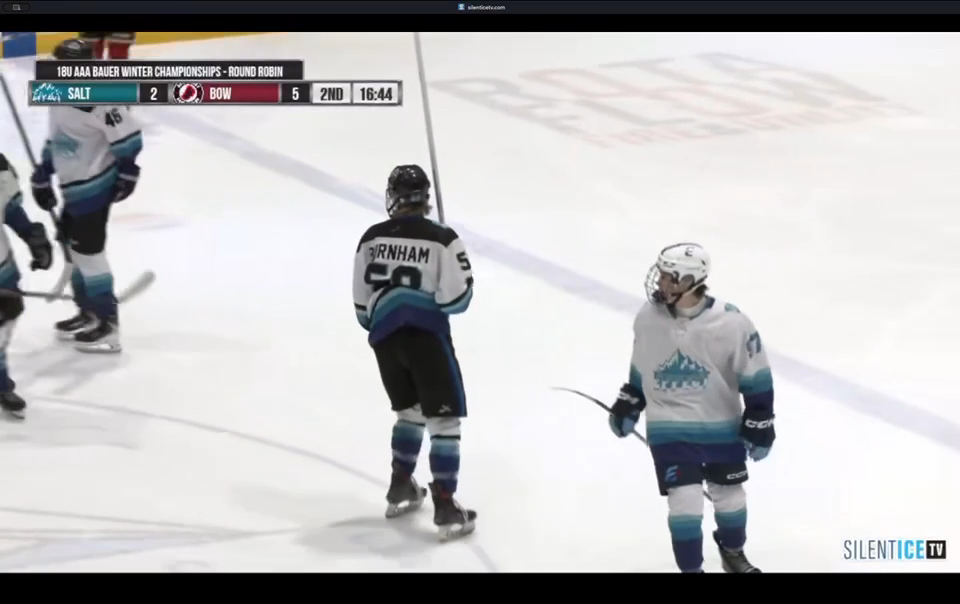 Daniel Burnham's pass leads to a breakaway goal