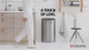 Brabantia Touchbin afvalbak 40L wit video - thumbnail
