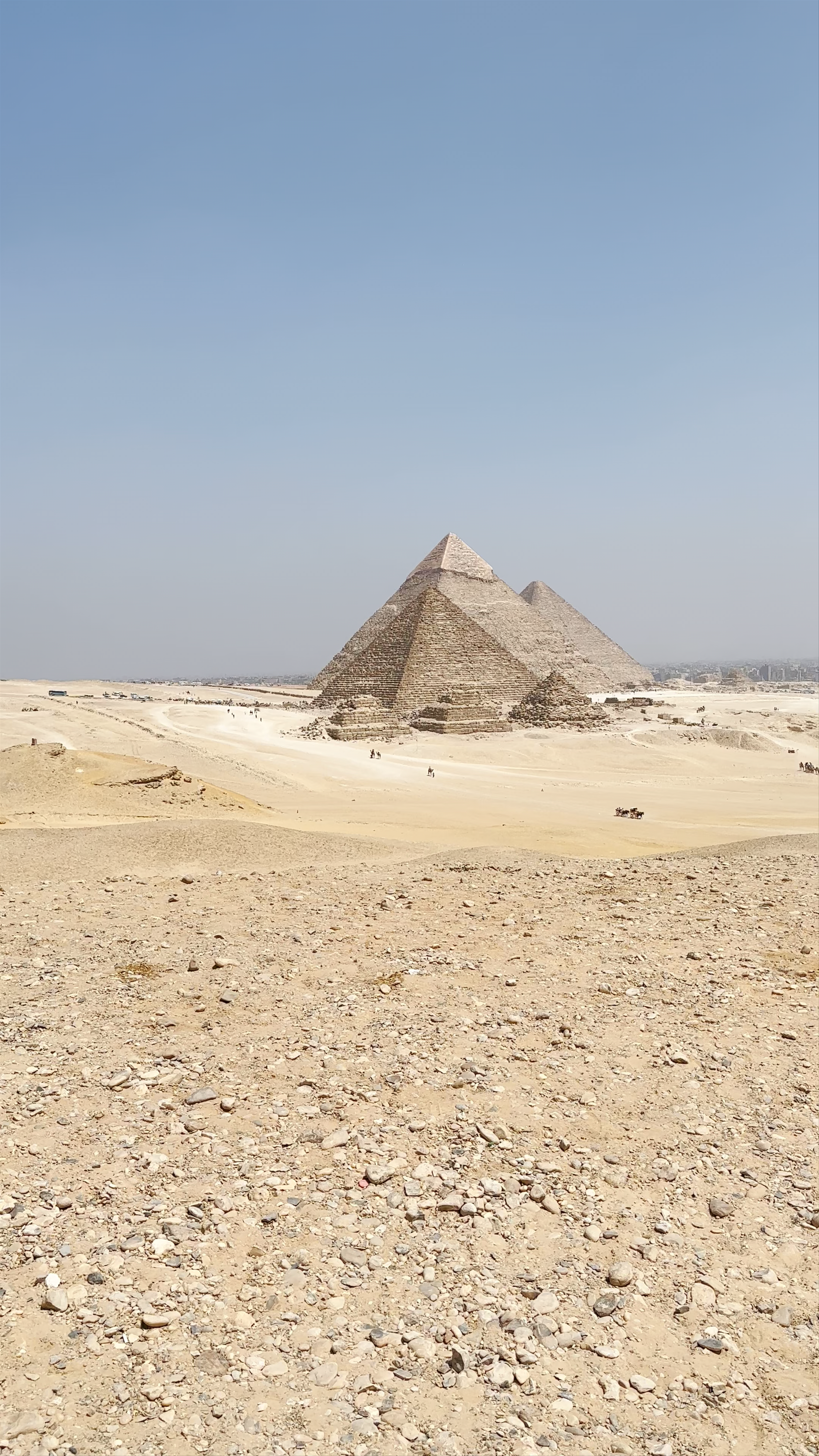 Panoramic View of the Pyramids, Al Omraneyah, Egypt
