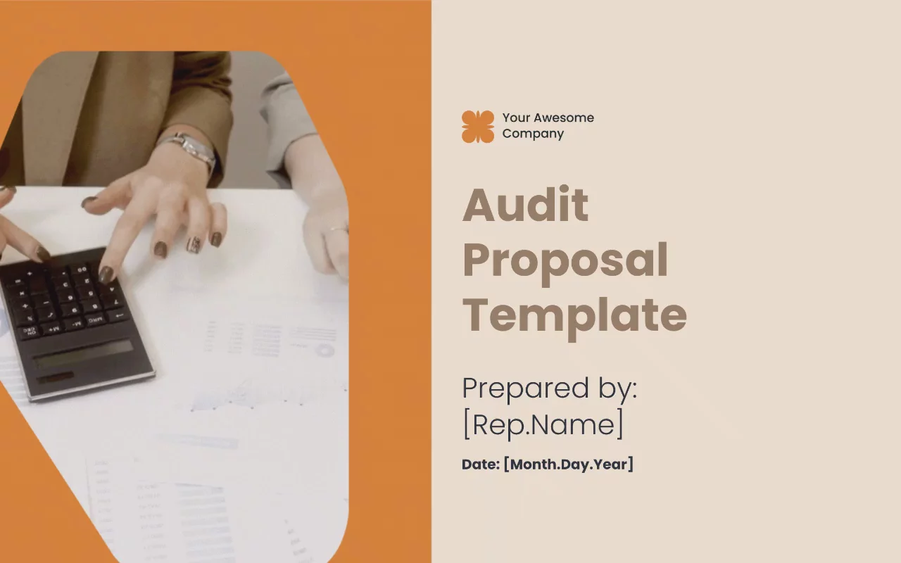 Preview of Audit Proposal Template