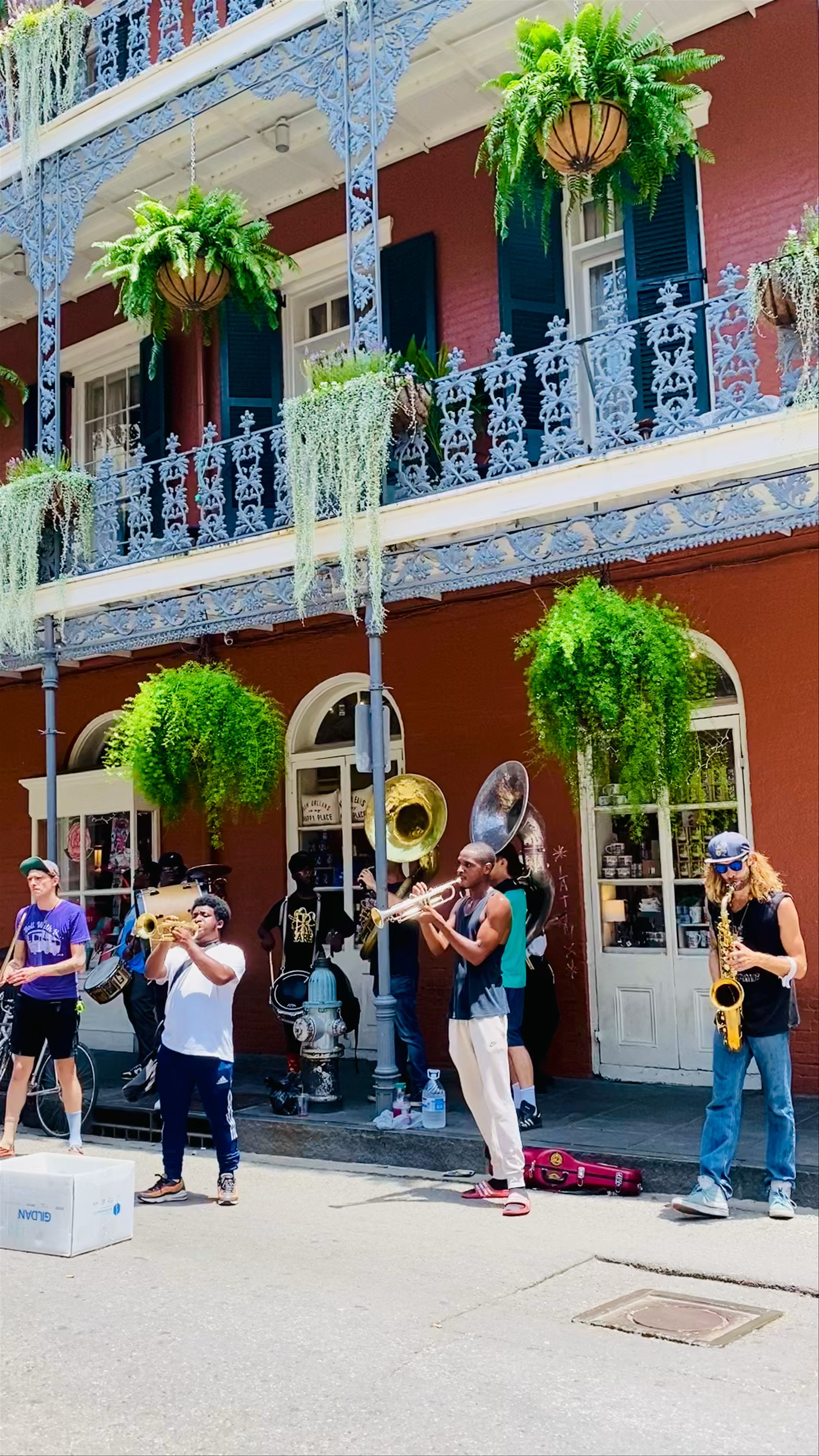 Street Jazz Band on Royal Street - New Orleans Vibes