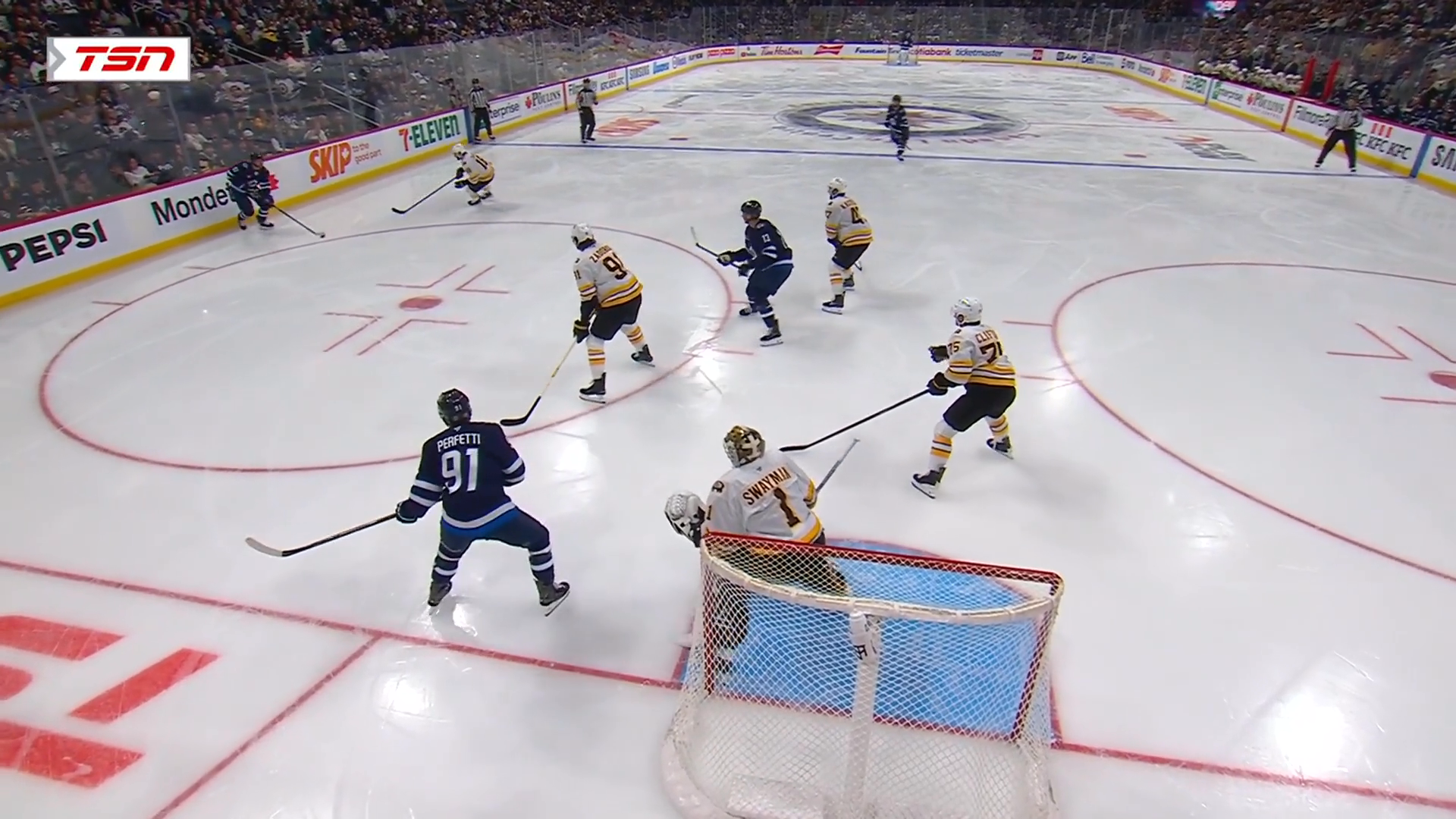 Peterka's OT Breakaway Caps Bruins' Late Comeback in Winnipeg · Oct. 2, 2026