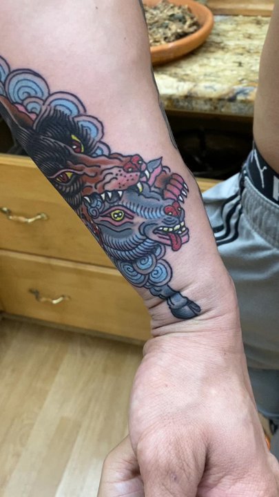 Black Pelican Tattoo - Tattoo Near Me - Boca Raton, Florida
