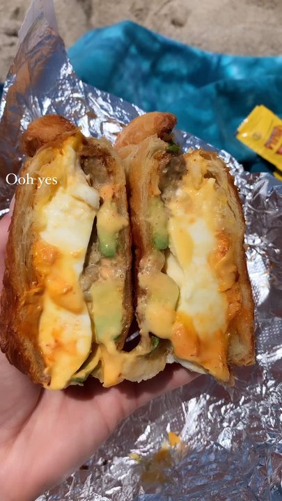 Flake - The veggie sausage croissant - Breakfast & Brunch Near Me - Venice, California
