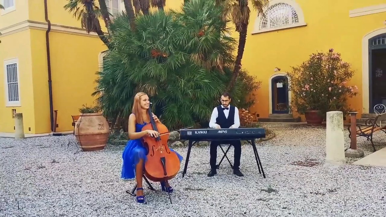 Tuscan Cello & Piano Duo - Viva La Vida - video