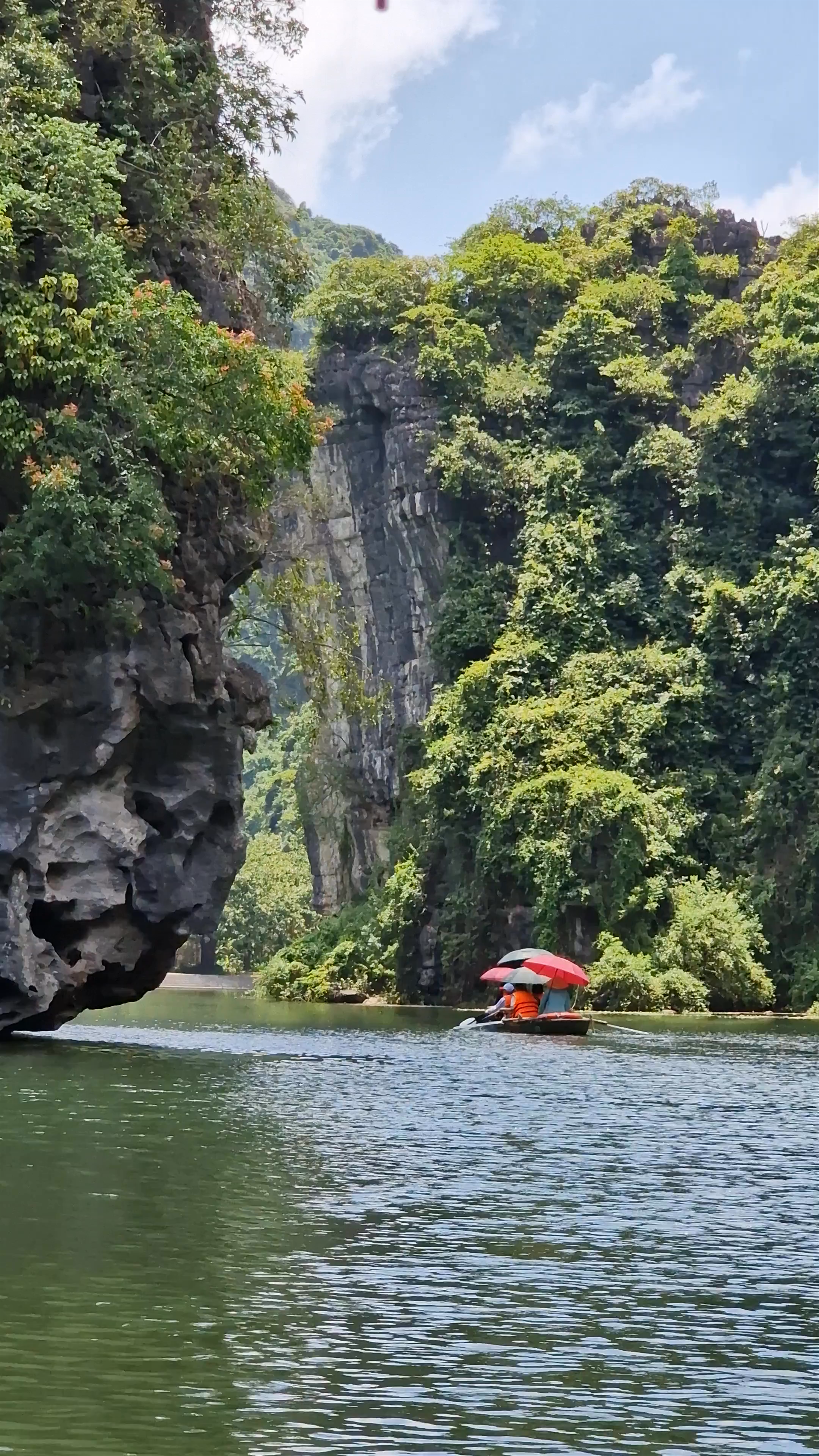 Scenic Boat Ride at Trang An, Ninh Binh, Vietnam