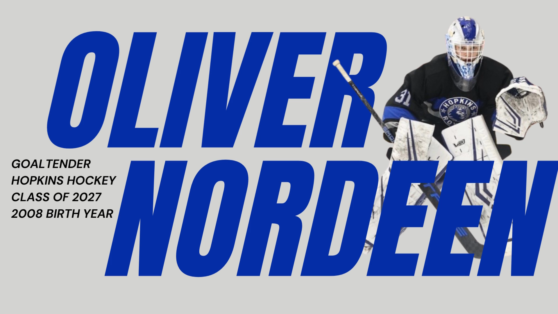 Oliver Nordeen: Defensive Highlights from Hopkins High 25-26 Season