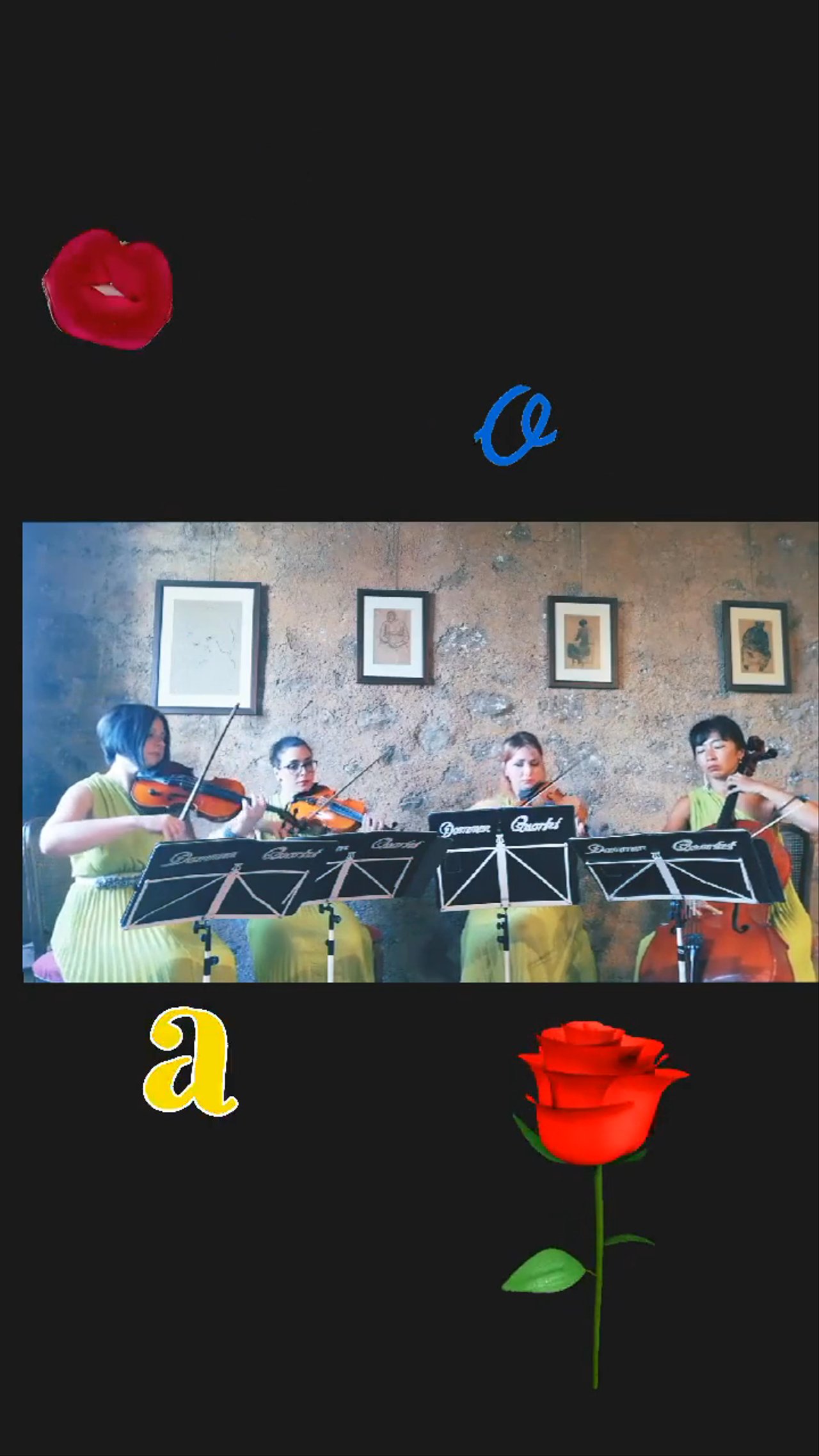 Armonia String Quartet - Kiss From A Rose - video