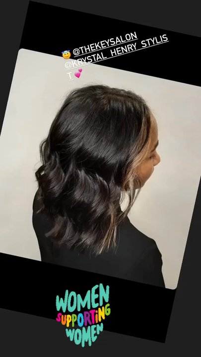 The Key Salon Studios - I was Krystal's hair model! Thank you so much! I love you sis! - Hair Salons Near Me - Chesapeake, Virginia