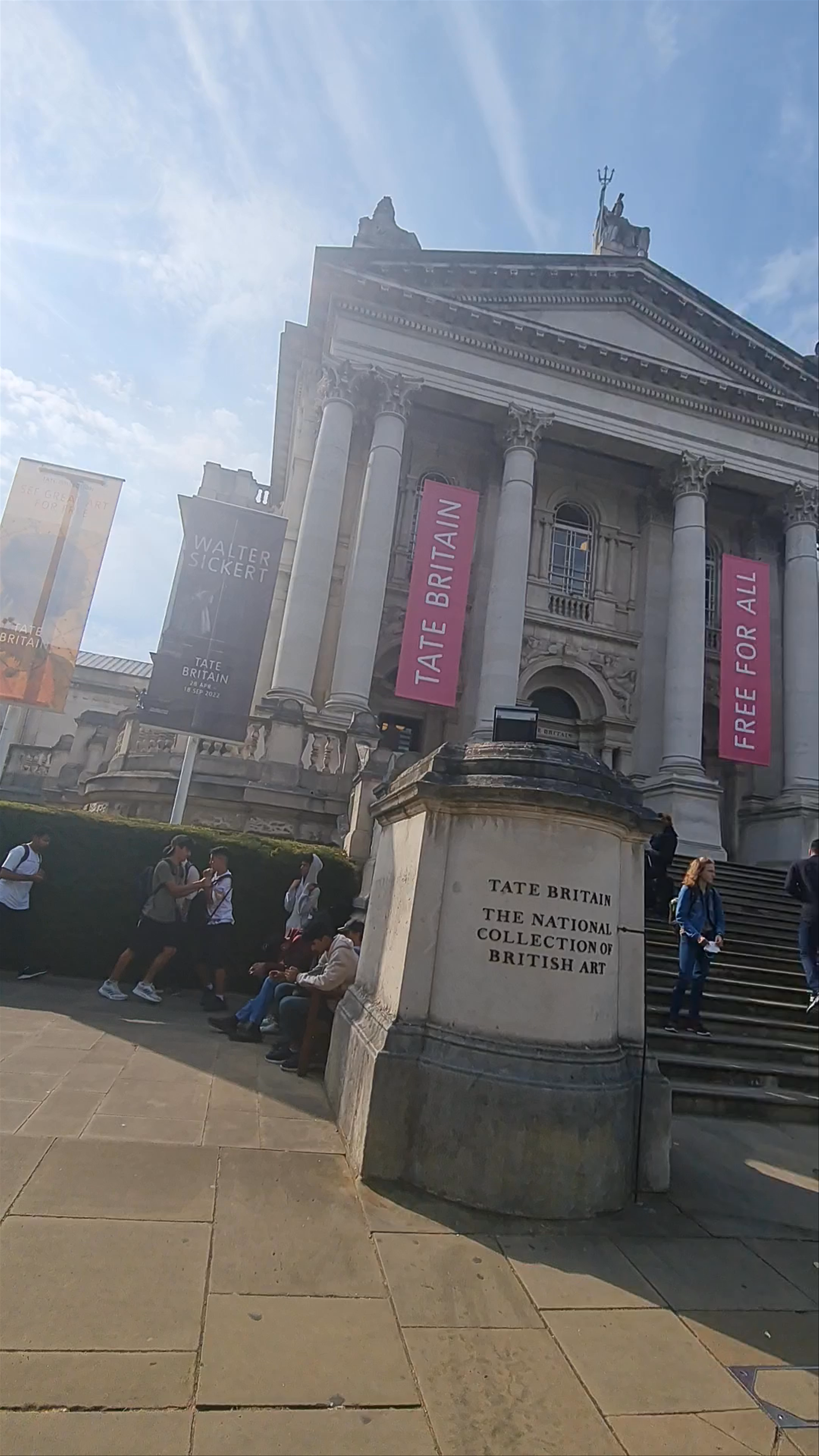Tate Britain: National Collection of British Art in London
