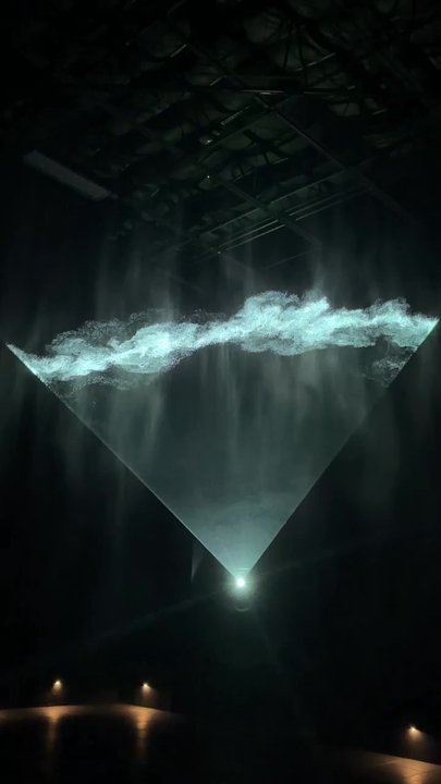 Superblue Miami - An impressive lapse show with mist - Art Museums Near Me - Miami, Florida