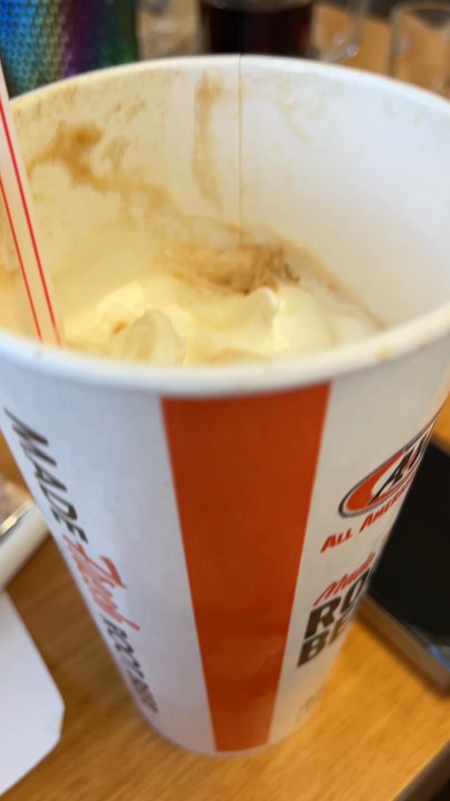 A&W Restaurant - Root Beer Float - Burgers Near Me - Mentone, California