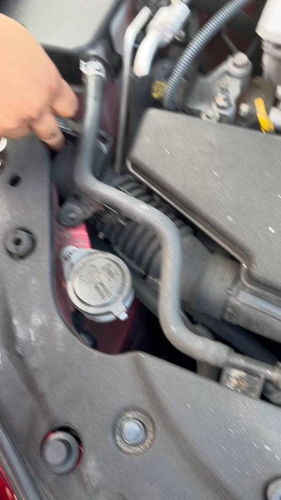 Supreme Collision - Missing screws inside the hood - Body Shops Near Me - Naples, Florida
