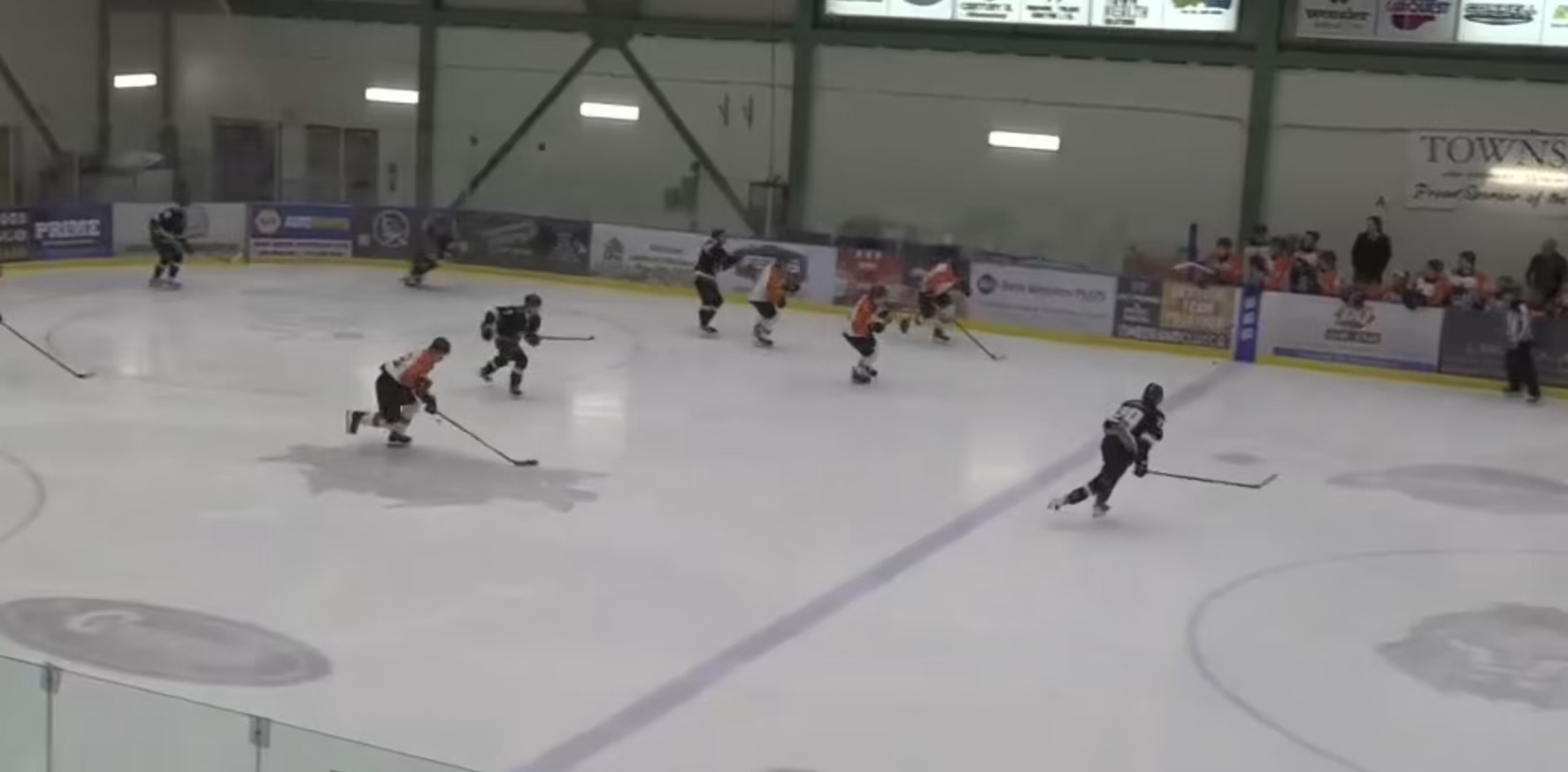 Backcheck stick lift, hit