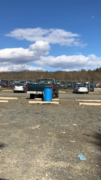 Harry's U-Pull It - Pulling out of the parking lot, looking into the yard. - Auto Parts & Supplies Near Me - Pennsburg, Pennsylvania