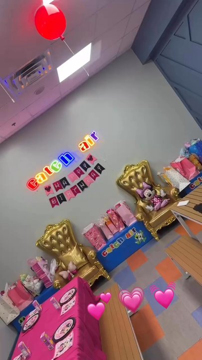 Catch Air - Quick set up inside the middle party room, which is the largest of the 3. - Indoor Playcenter Near Me - Tucker, Georgia