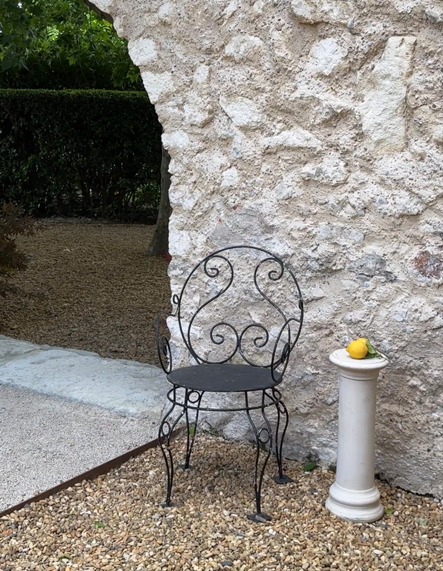 Scroll Garden Chair