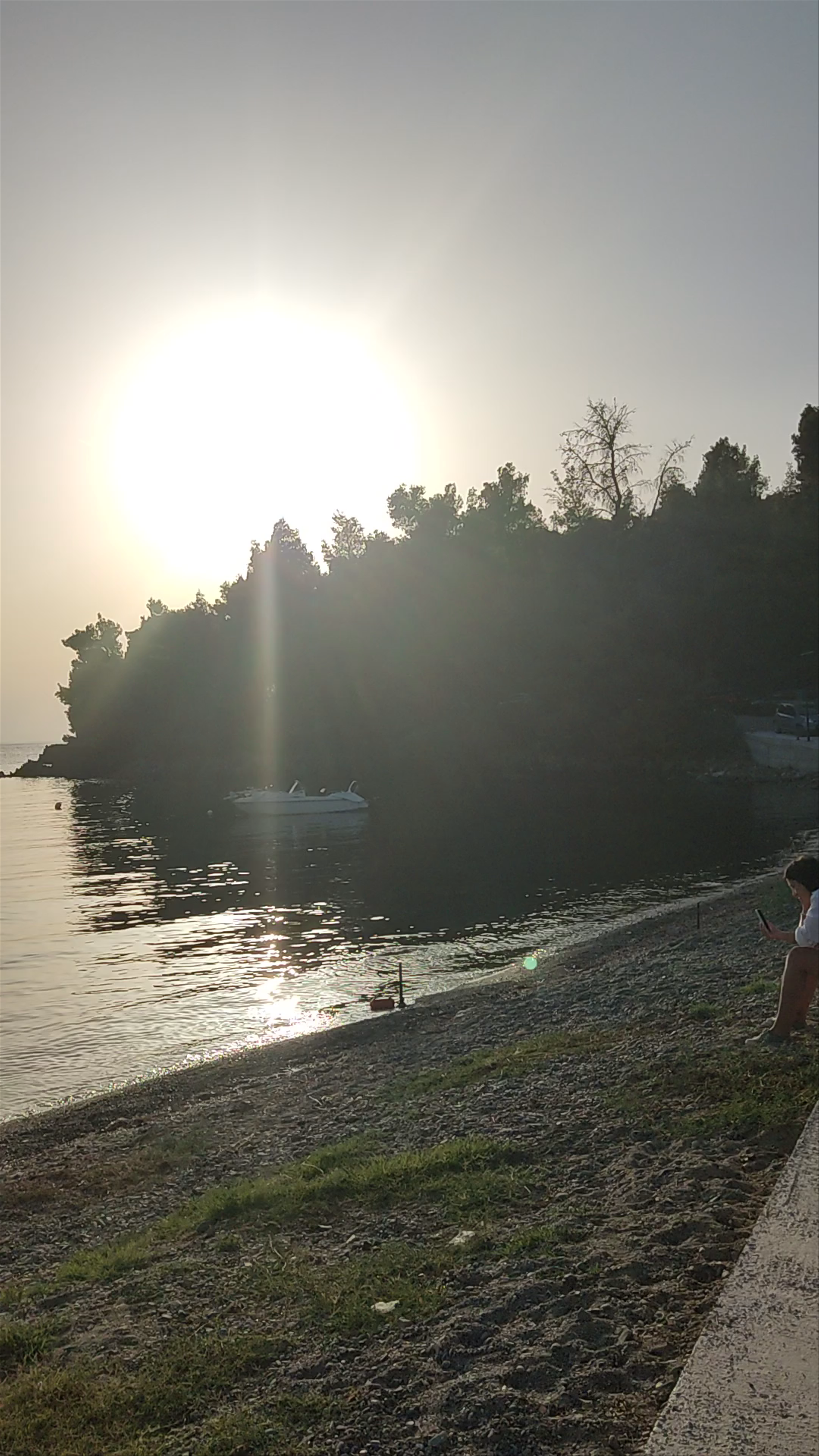 Sunset Serenity at Panos Fish Tavern, Neos Marmaras, Greece
