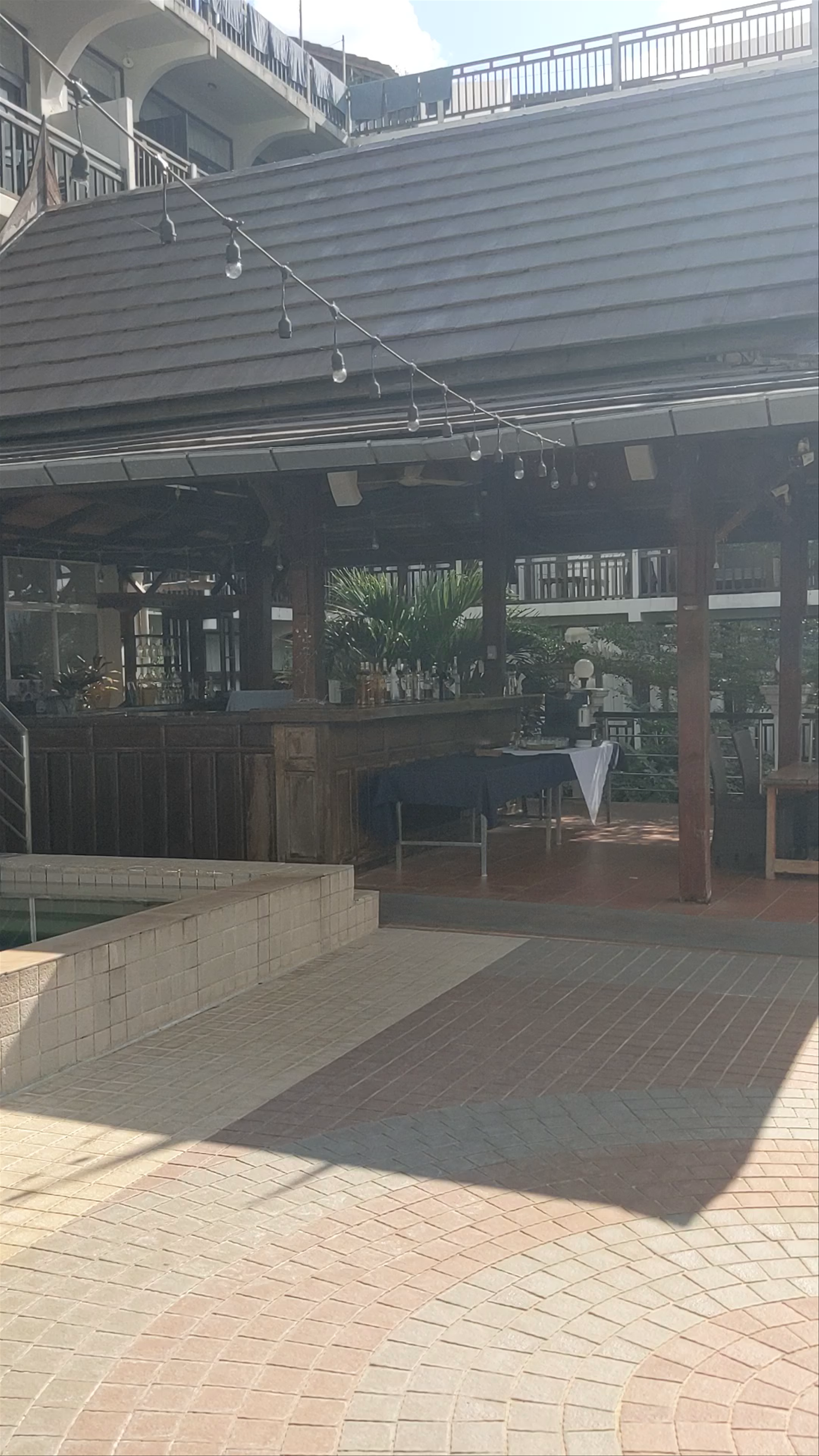Green Restaurant Scenic Views in Vang Vieng, Laos