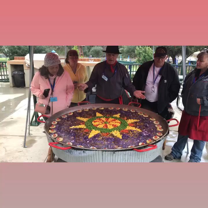 Paul’s Paellas - 52" Paella for 200 homeless veterans attending the North County Veteran Stand Down. - Caterers Near Me