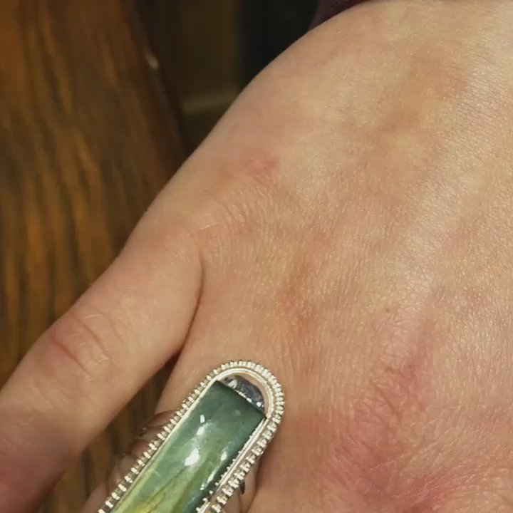 Brittsan Jewelry - Labradorite ring - Jewelry Near Me - Whitefish, Montana