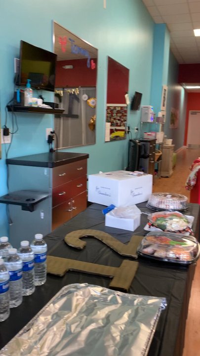 Pigtails & Crewcuts - Setup for party - Kids Hair Salons Near Me - Baton Rouge, Louisiana