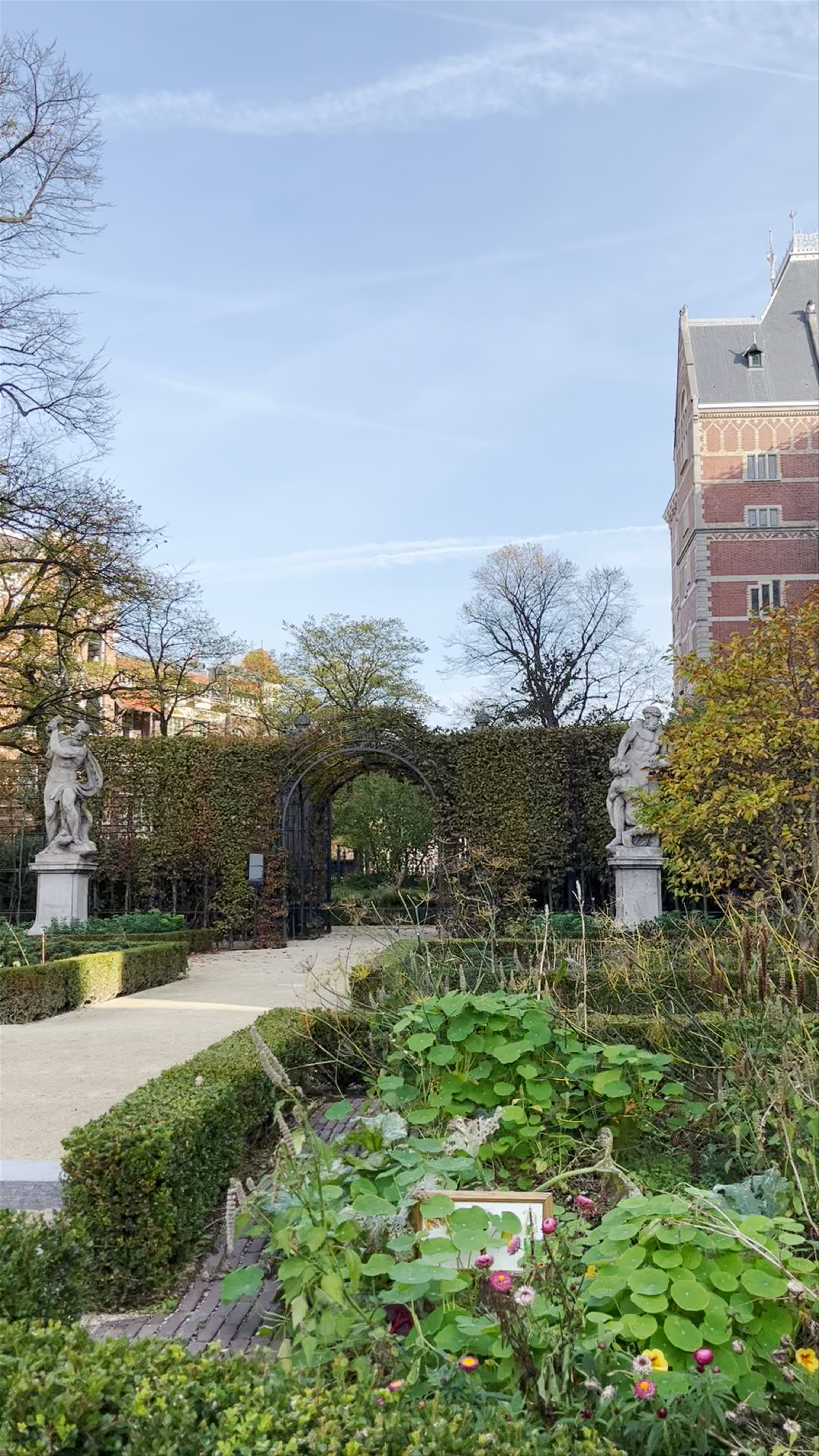 Rijksmuseum Garden Serenity in Amsterdam