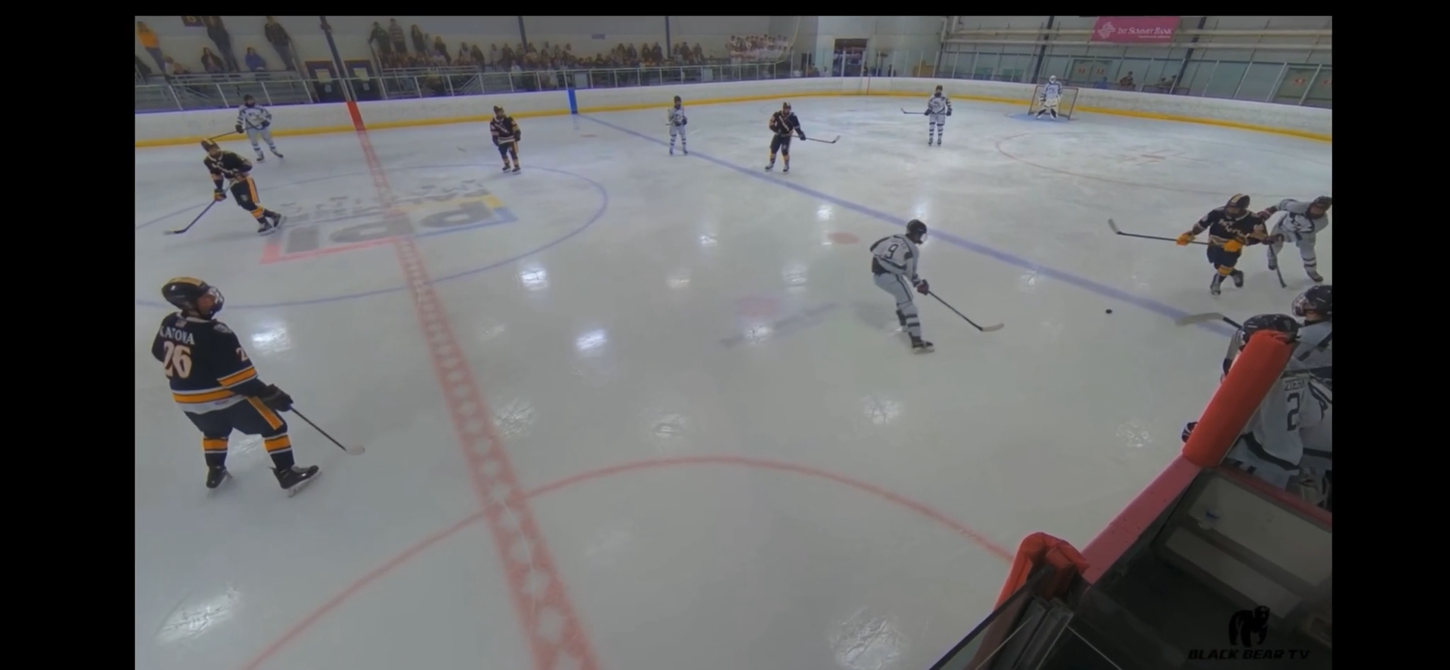 Liam Lehneke's Big Neutral Zone Hit