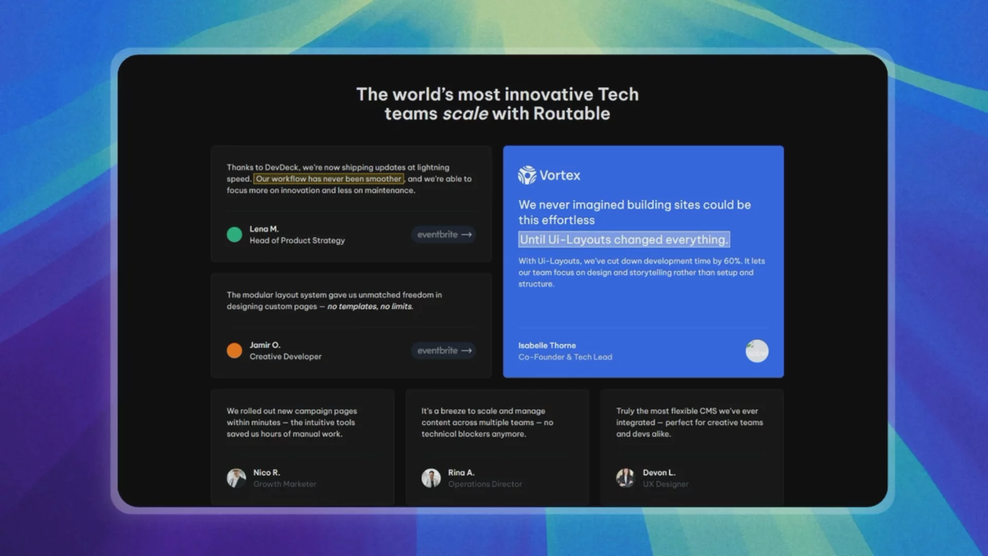 Testimonials Blocks image 1