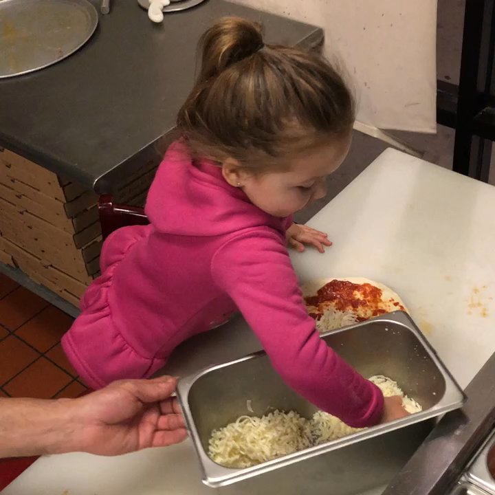 Touchdown Pizza & Deli - Cataleya was in heaven - Burgers Near Me - Patterson, California