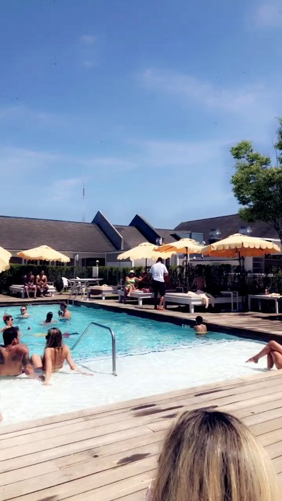 Capri - Electric violinist playing I wanna dance with somebody! He was the. BEST! - Hotels Near Me - Southampton, New York